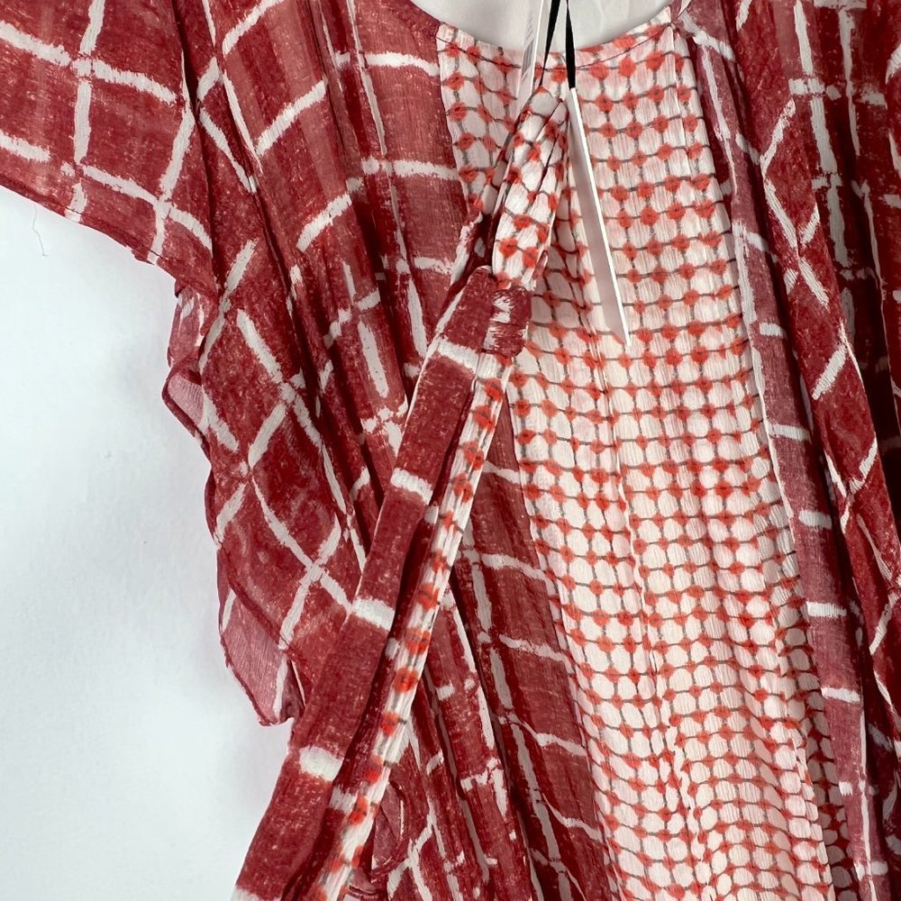 NWT Anthropologie Hiche Emery Ruffled Dress Shift Size Small S NEW N2109 - Picture 7 of 13